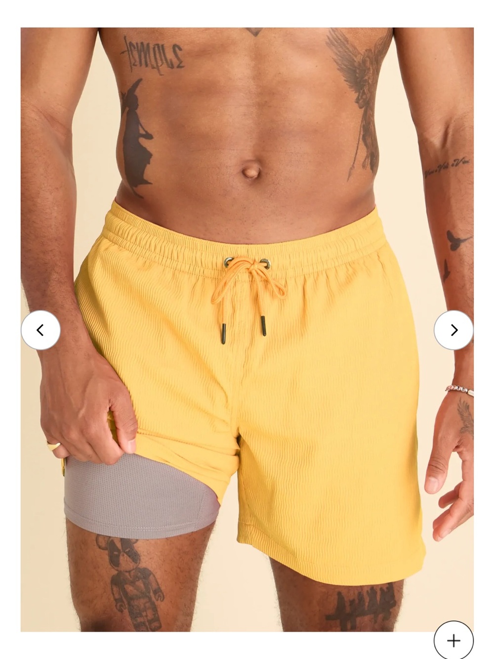 Men's Chubbie’s textured swim shorts